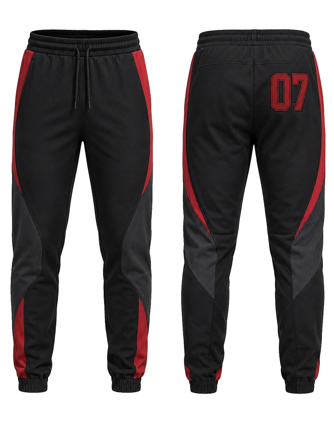 Custom Trousers Black Red manufactured by Haiza Intl